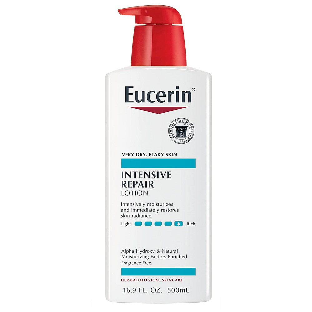 Eucerin Intensive Repair Body Lotion, Lotion For Very Dry Skin, 16.9 Fl Oz Pump Bottle by Pasteur Pharmacy