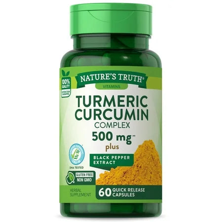 NatureS Truth Turmeric Curcumin Complex Plus Black Pepper Extract Capsules 60 Ca - DestGlow