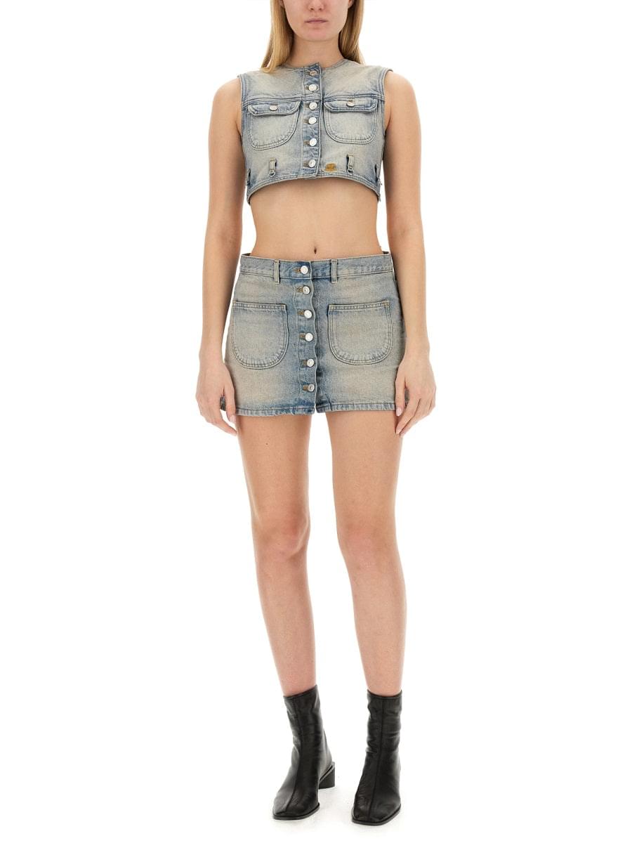 Courreges Women Mini Skirt DestGlow