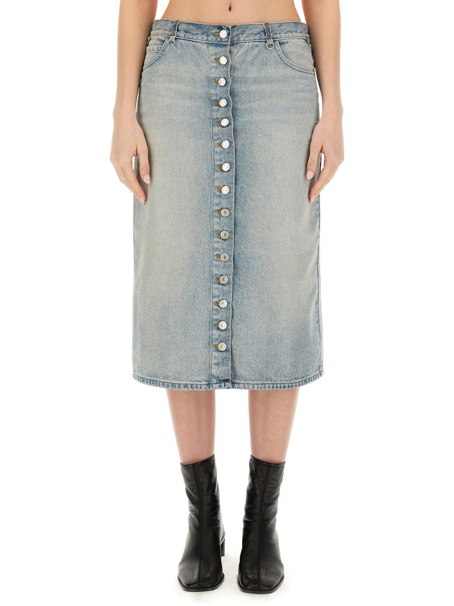 Courreges Women Midi Skirt DestGlow