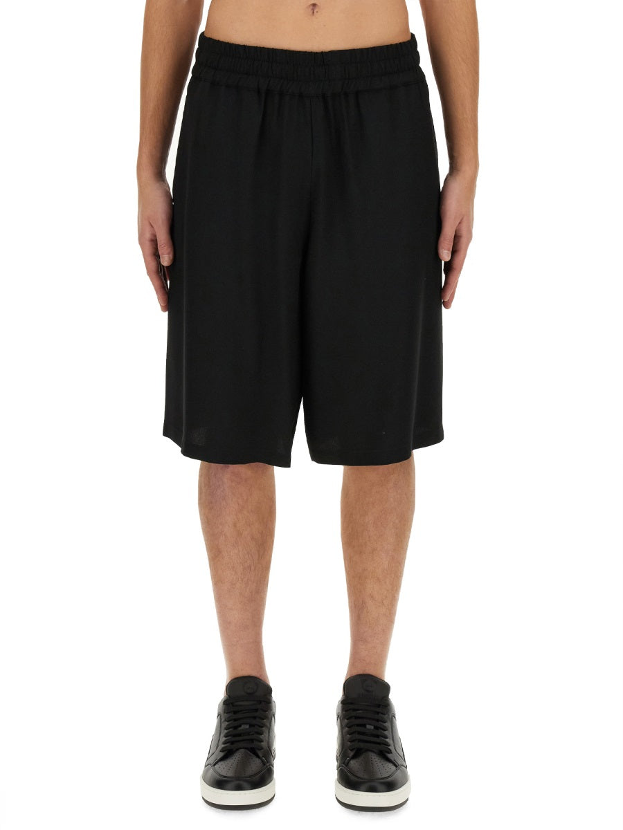 Moschino Men Bermuda With Logo DestGlow