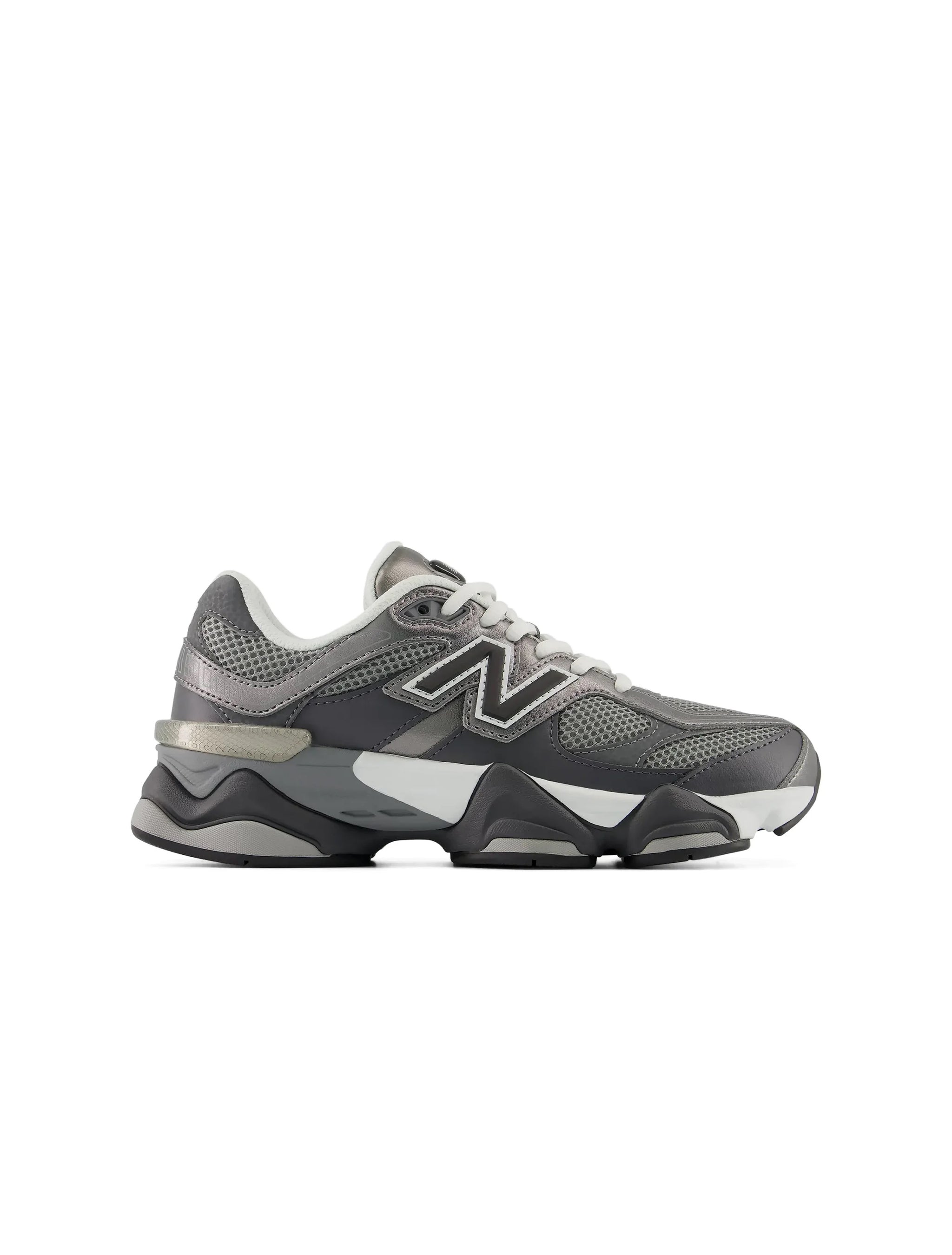 New Balance Big Kids 9060 Lace - Grey/Black by Denim Exchange