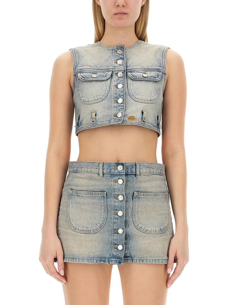 Courreges Women Top Cropped DestGlow