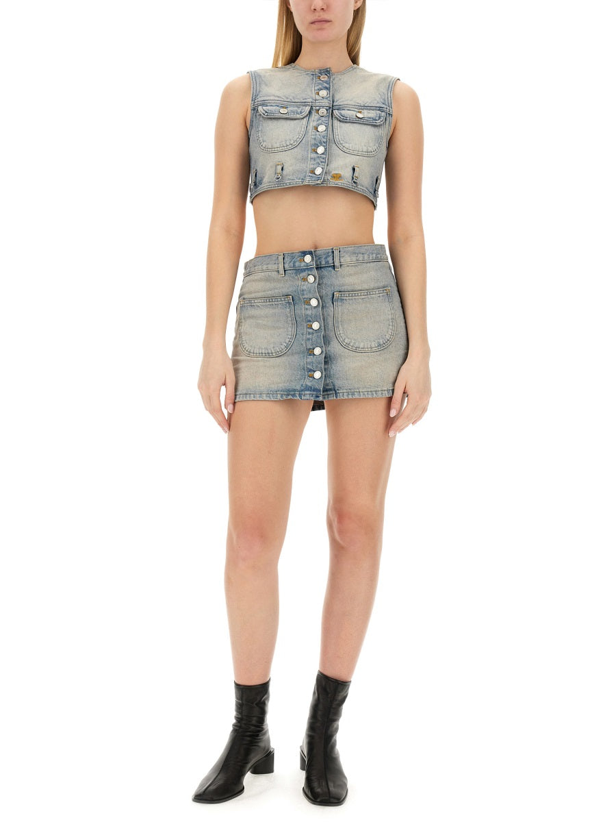 Courreges Women Top Cropped DestGlow