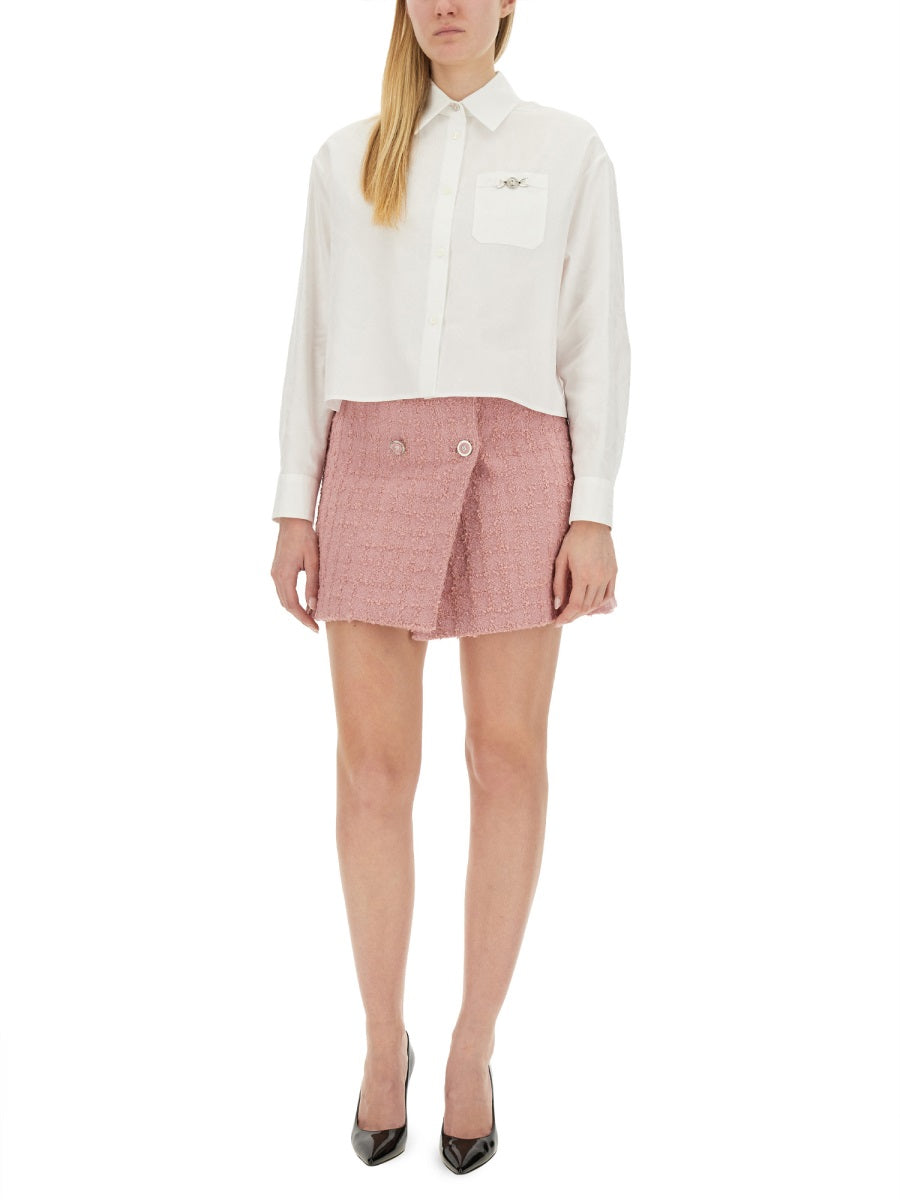 Versace Women Mini Wrap Skirt DestGlow