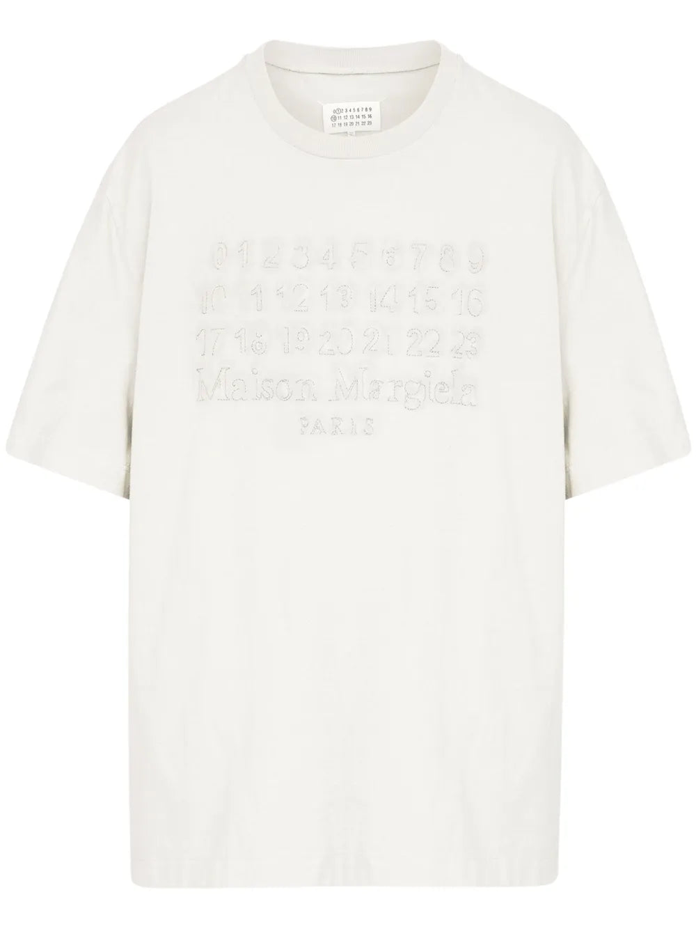 Maison Margiela Men T-Shirt With Numbers Motif by Luosophy