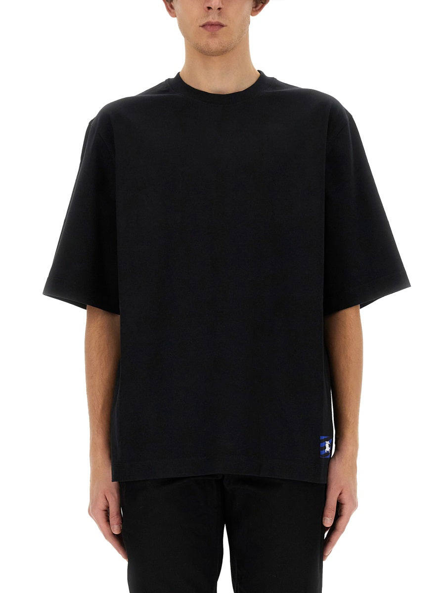 Burberry Men T-Shirt With Ekd Patch by Luosophy