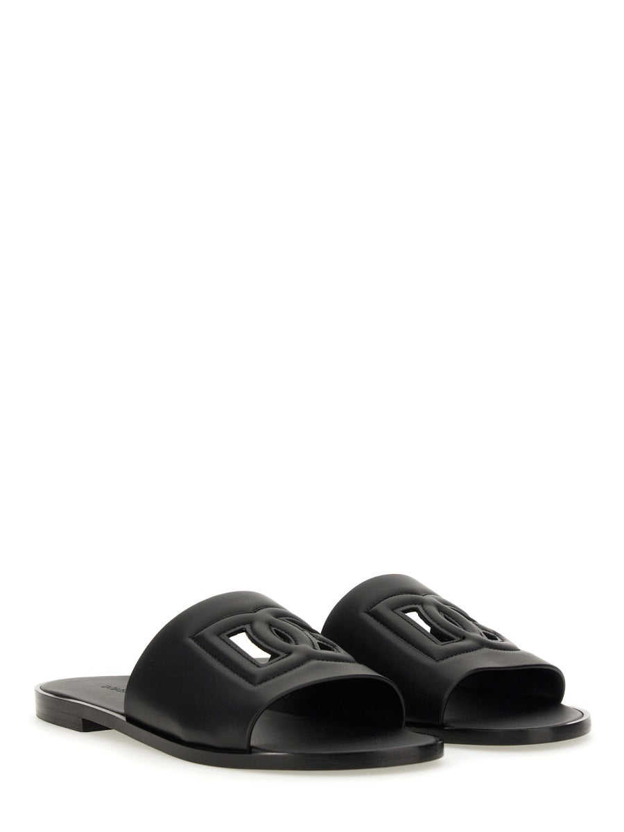 Dolce & Gabbana Men Sandal With Logo DestGlow
