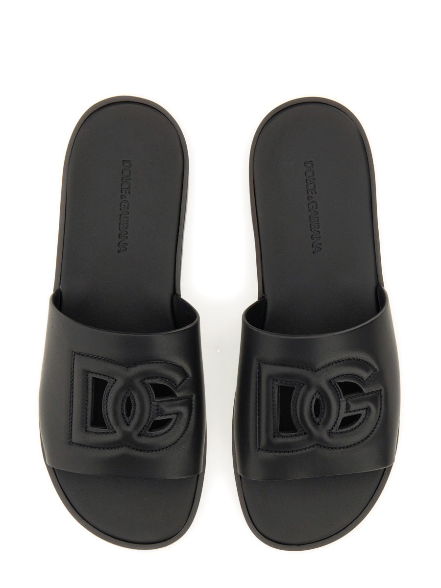 Dolce & Gabbana Men Sandal With Logo DestGlow