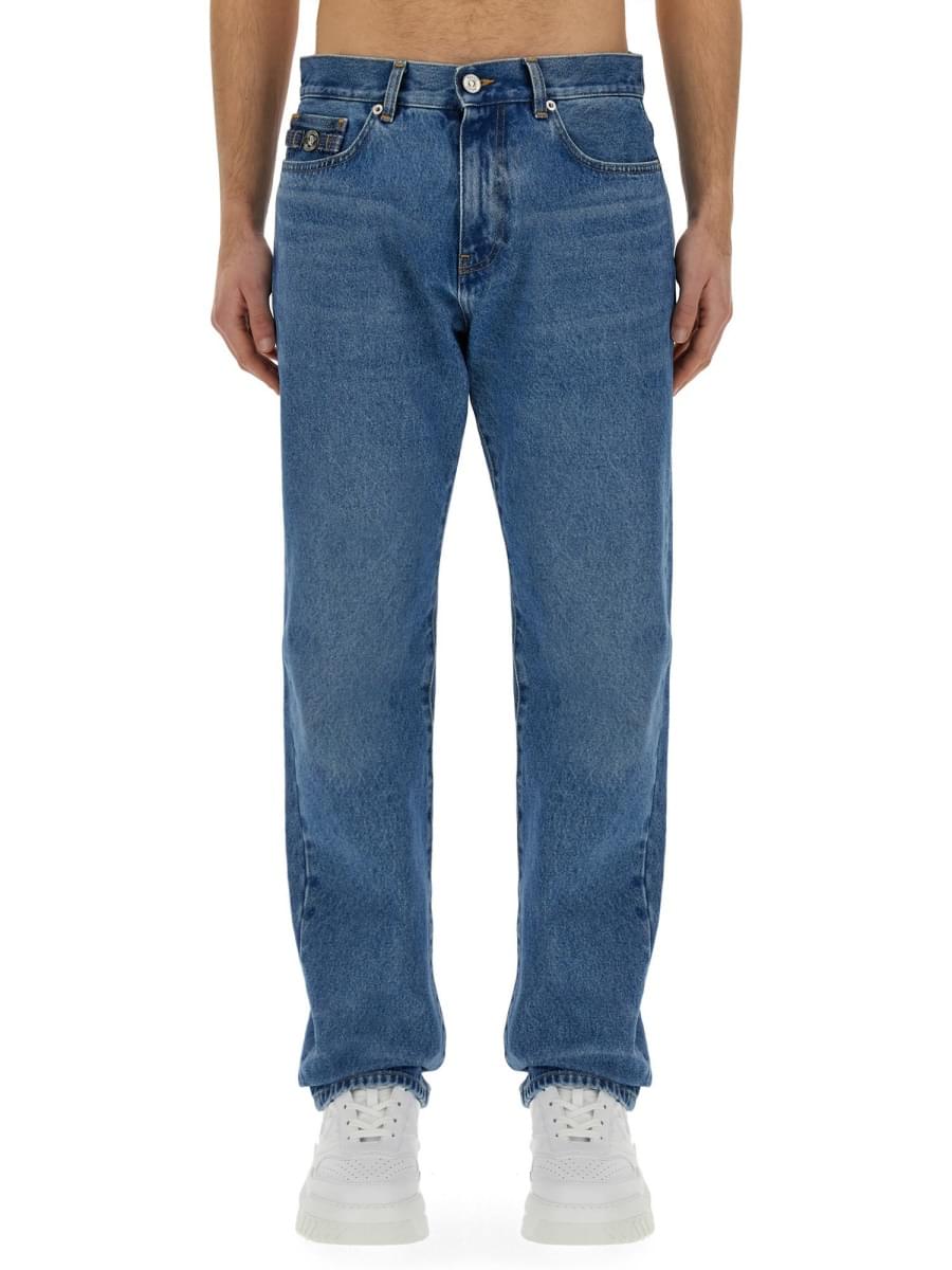 Versace Men Regular Fit Jeans DestGlow