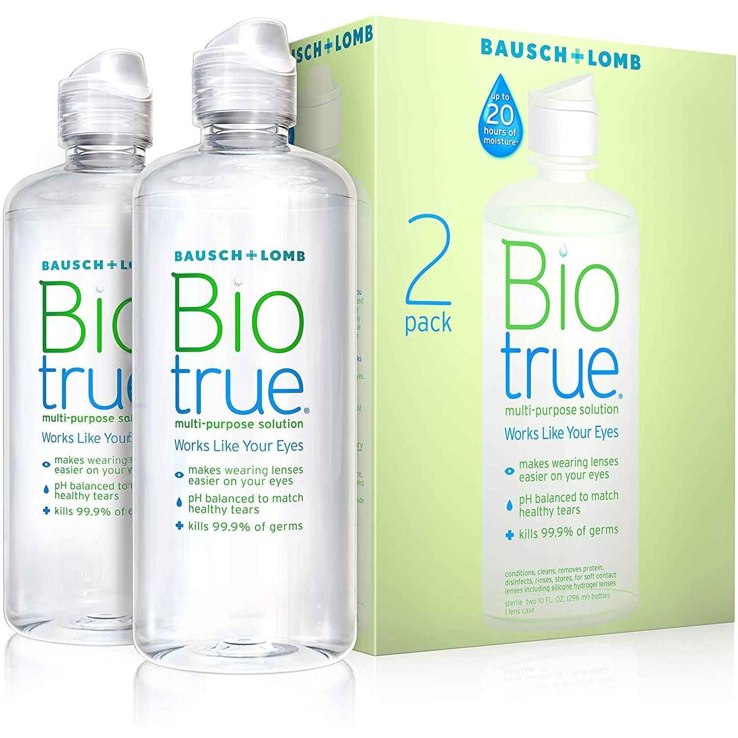 Biotrue Multi Purpose Contact Lens Solution 2 Fl Oz