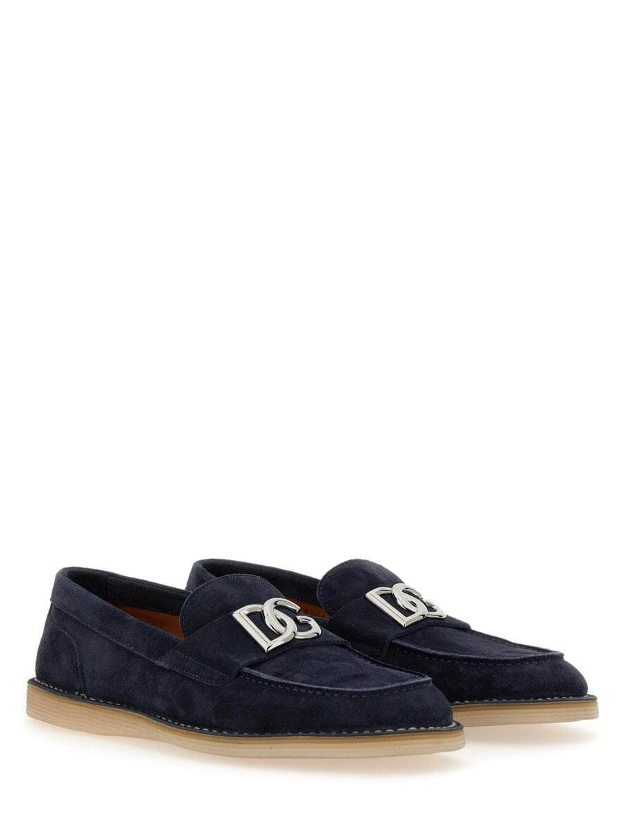 Dolce & Gabbana Men Suede Loafer DestGlow
