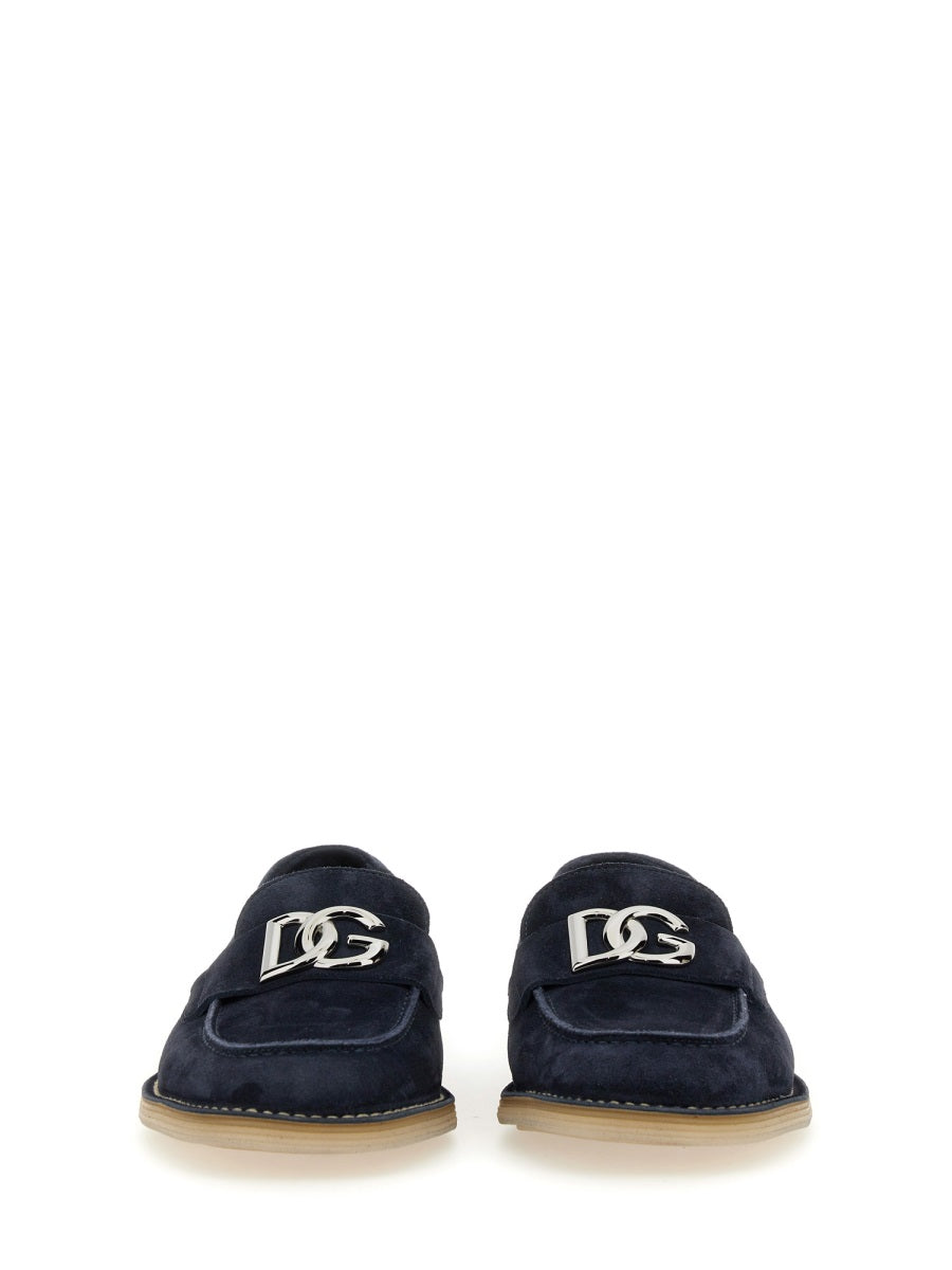 Dolce & Gabbana Men Suede Loafer DestGlow