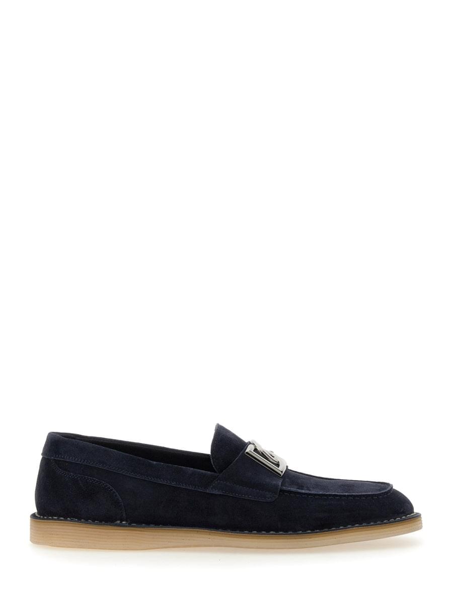 Dolce & Gabbana Men Suede Loafer DestGlow