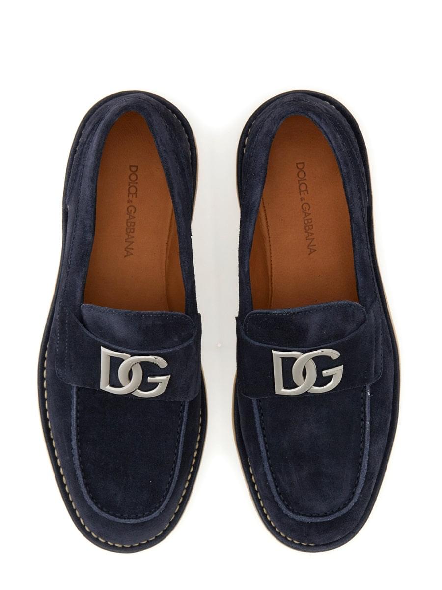 Dolce & Gabbana Men Suede Loafer DestGlow