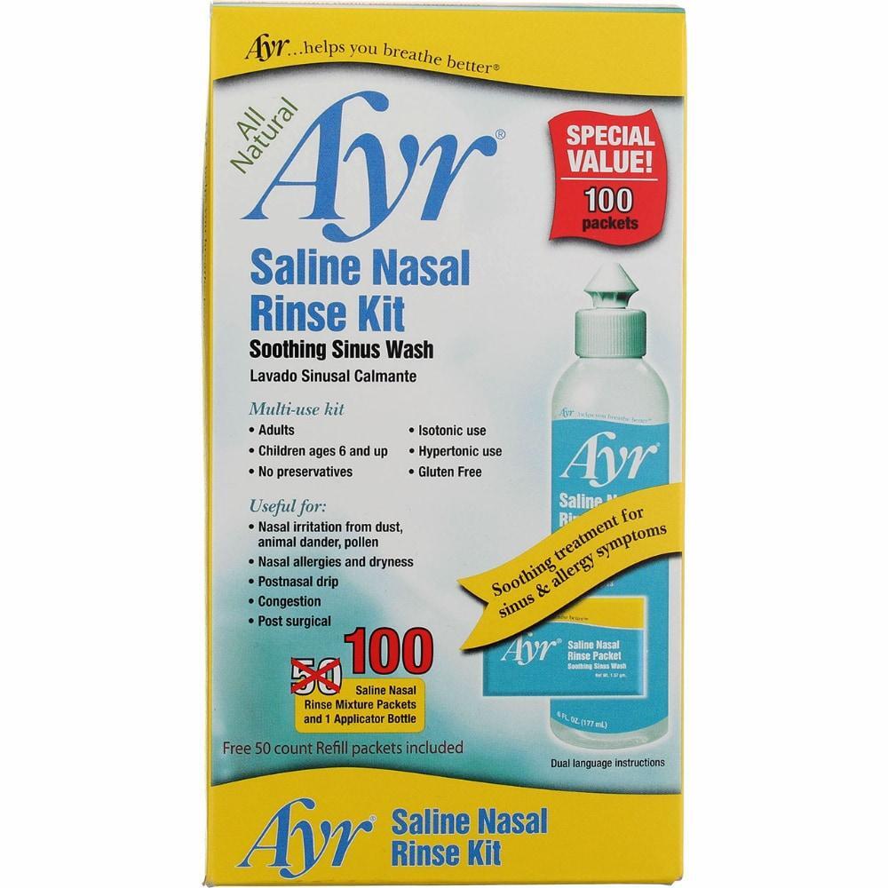 Ayr Saline Nasal Rinse Kit by Pasteur Pharmacy