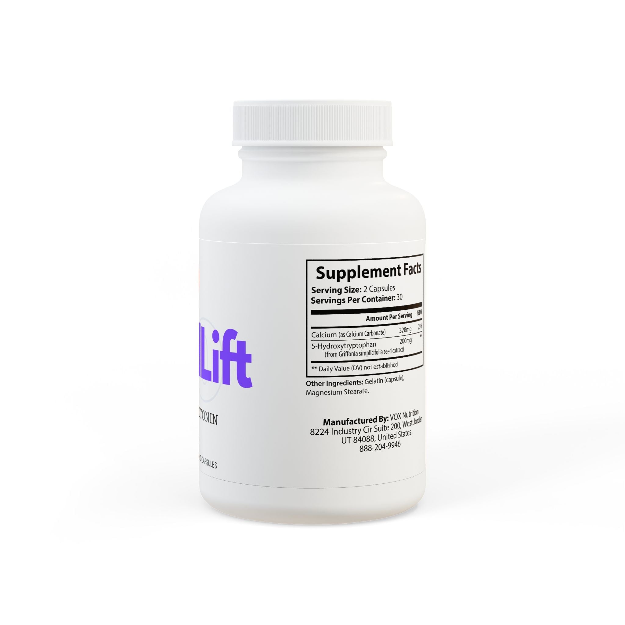 MindLift 5-HTP Supplement (60 Capsules) by Spee24, LLC