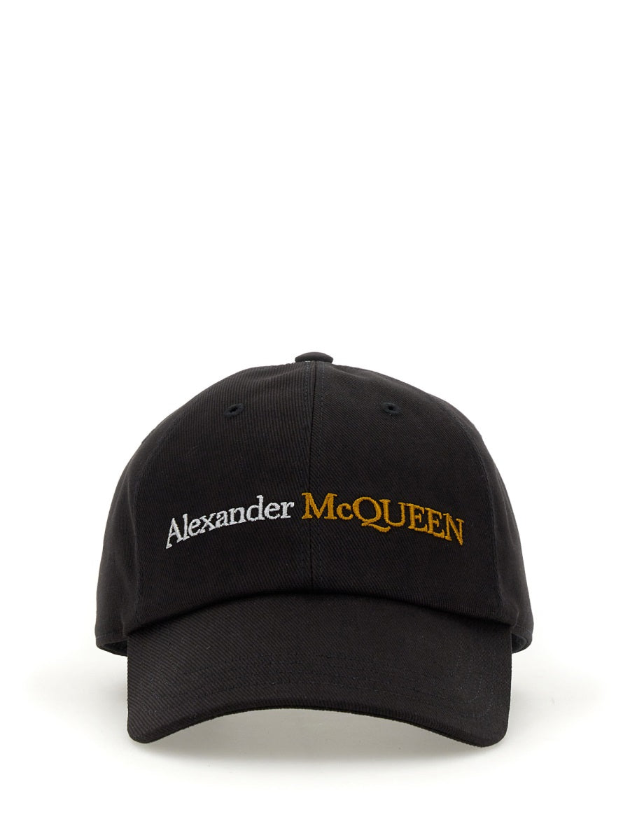 Alexander Mcqueen Men Baseball Hat With Logo DestGlow