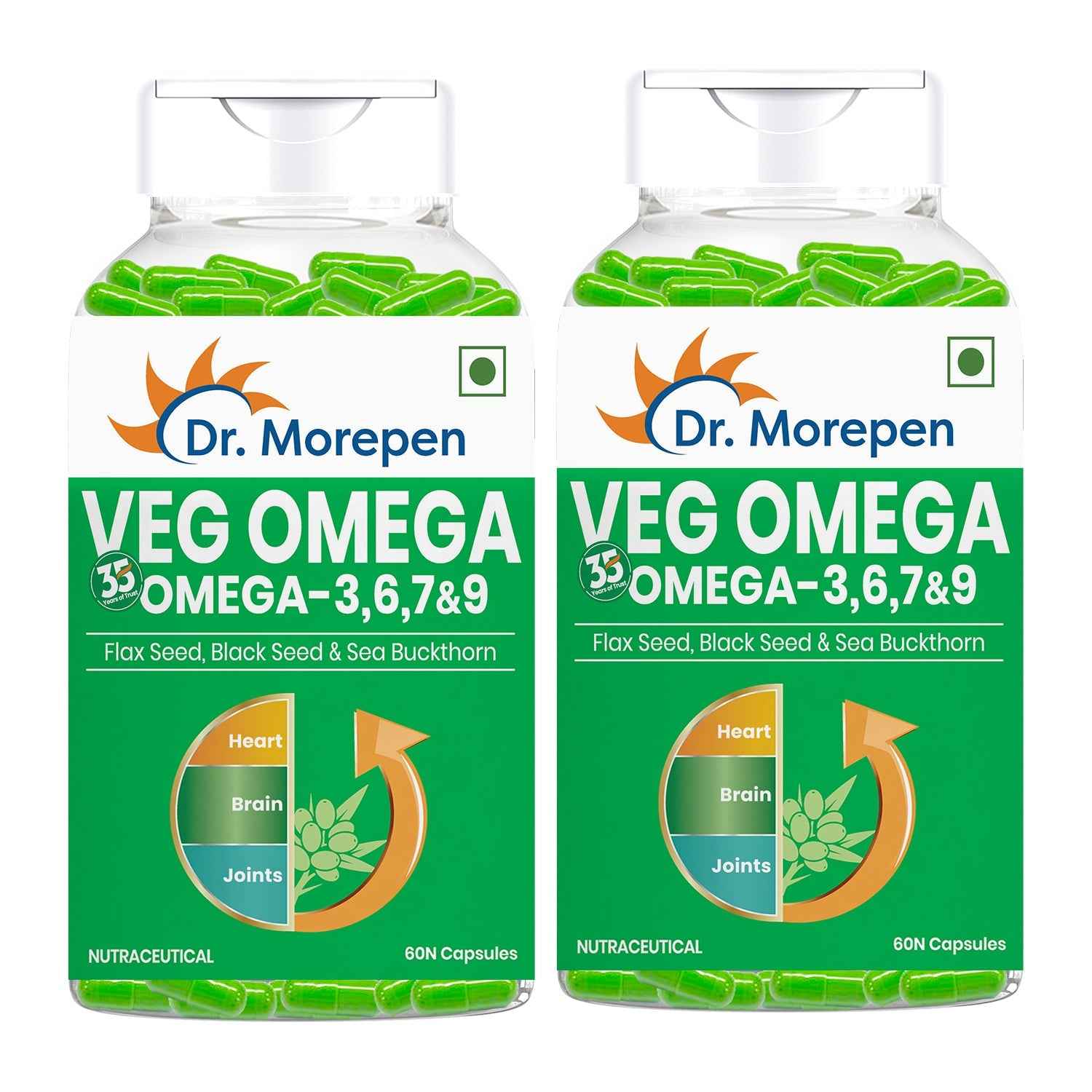 Dr. Morepen Veg-Omega Veg Capsules