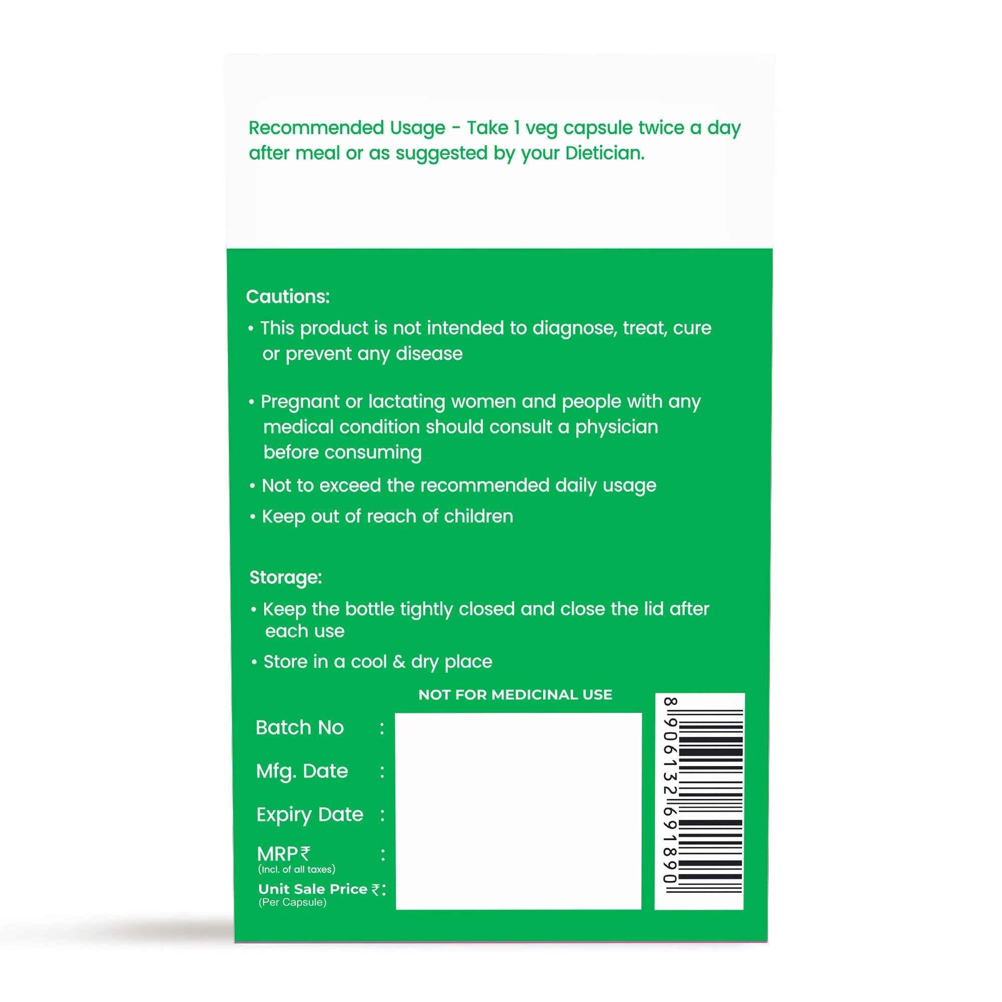 Dr. Morepen Veg-Omega Veg Capsules