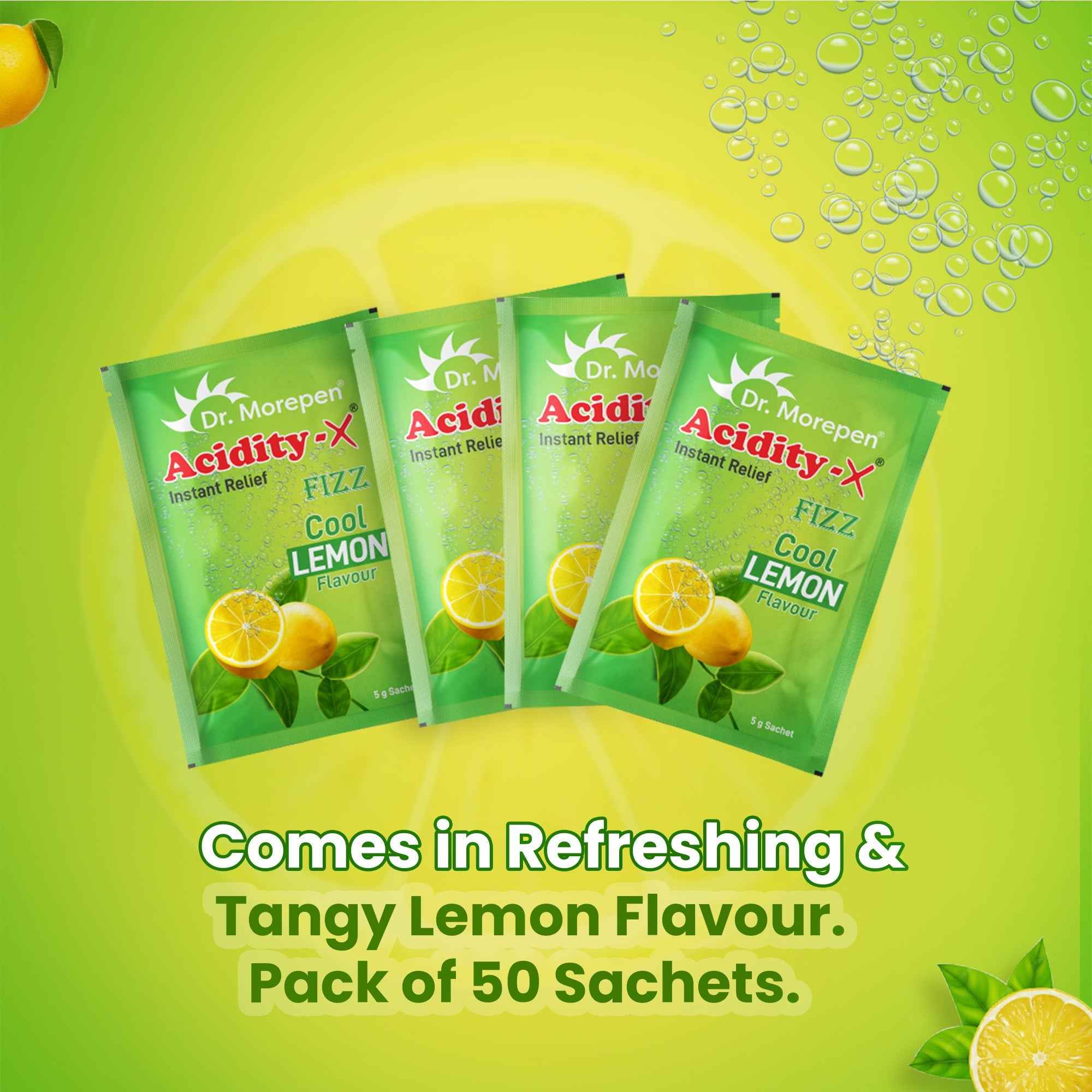 Dr. Morepen Acidity-X Fizz Sachets