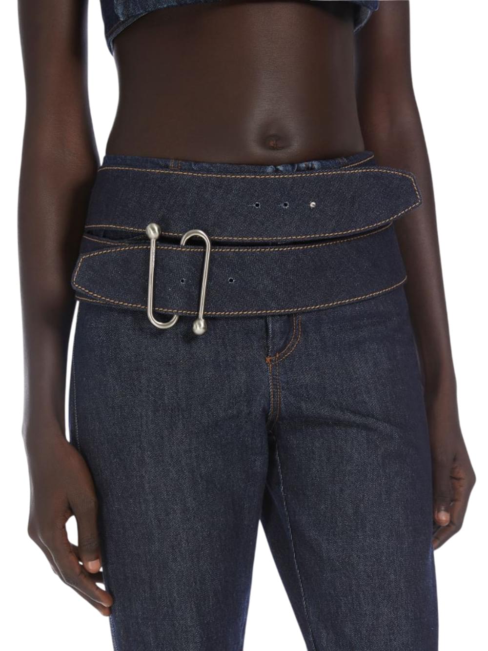Sportmax Women Denim Belt DestGlow