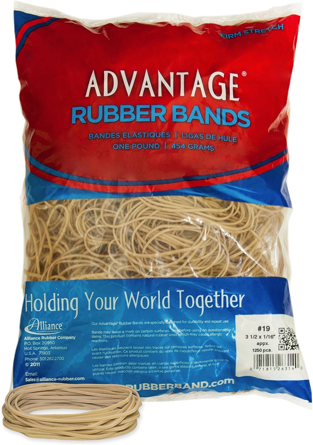 Advantage Rubber Bands Large Size