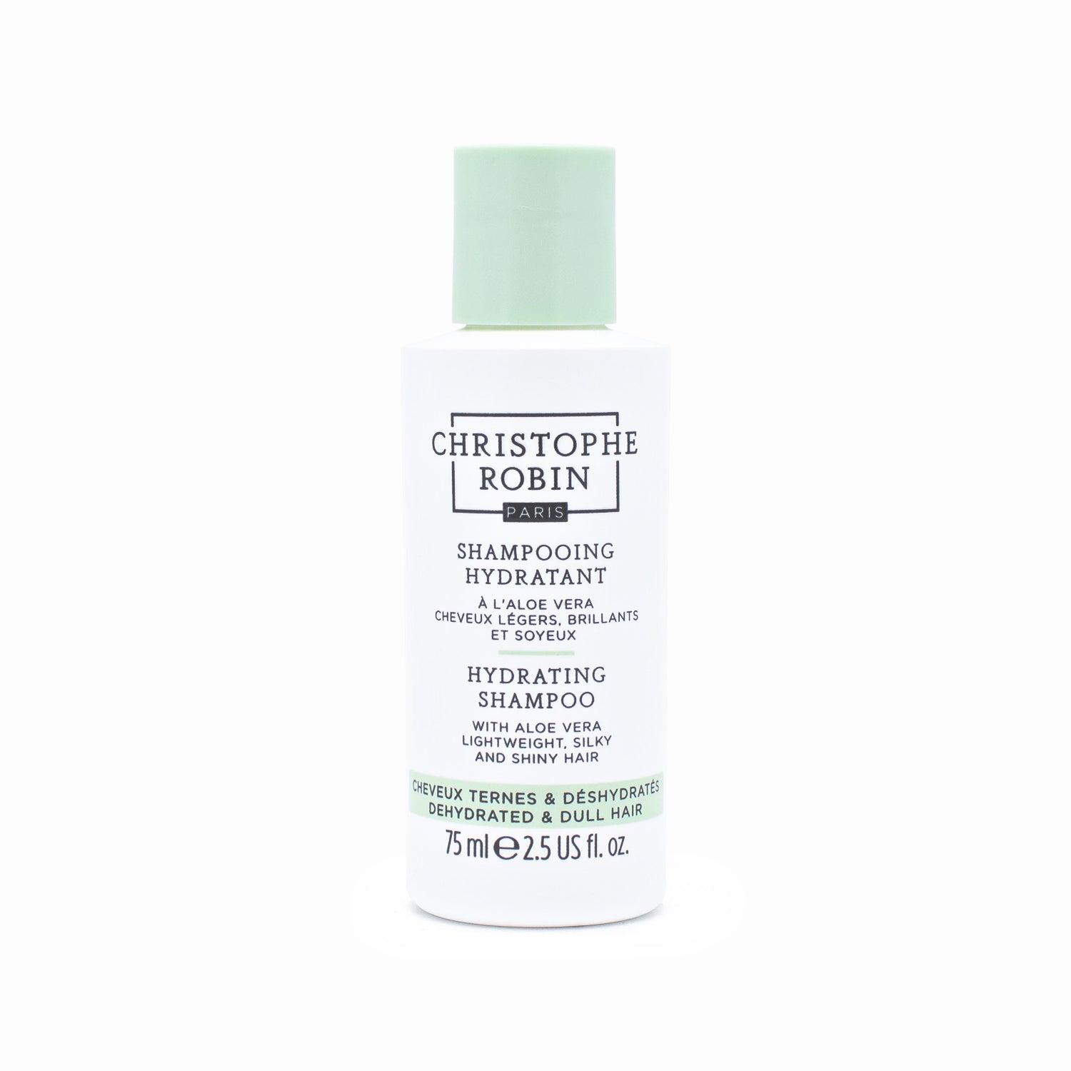 CHRISTOPHE ROBIN Hydrating Shampoo with Aloe Vera 2.5oz - New by This is Beauty US