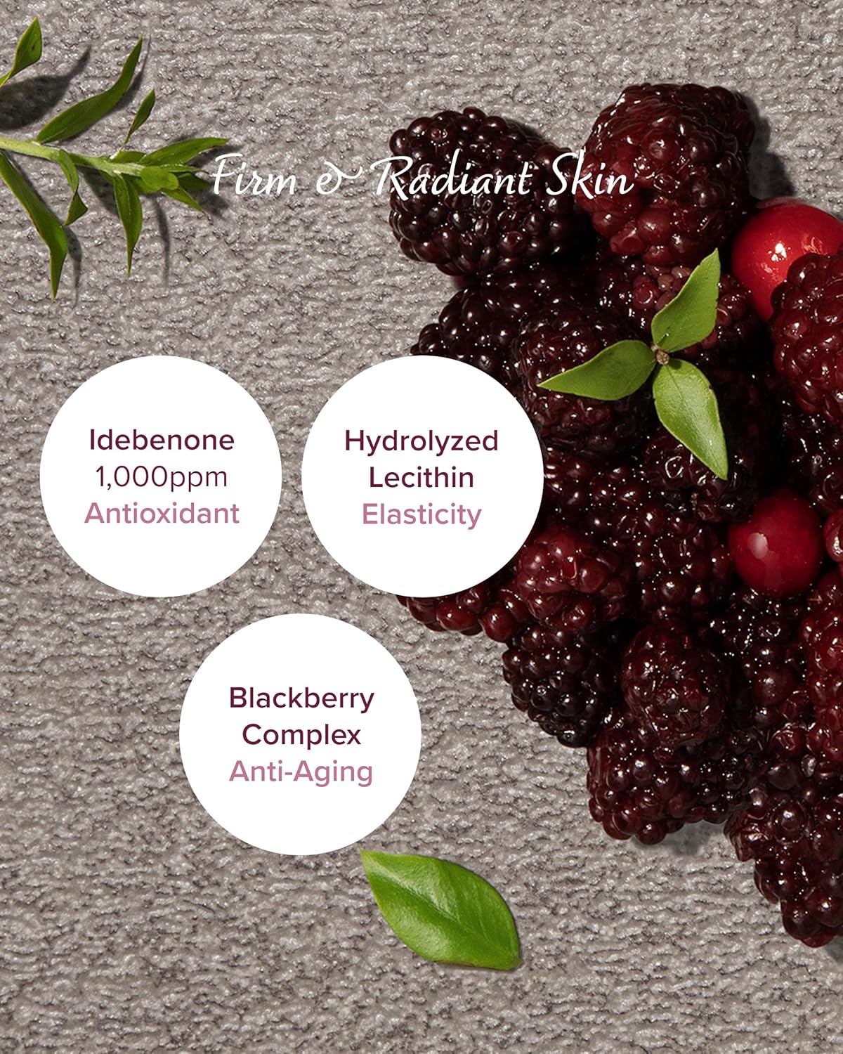 Mary & May Vegan Idebenone+ Blackberry Complex Serum by AsiaBeautyMall