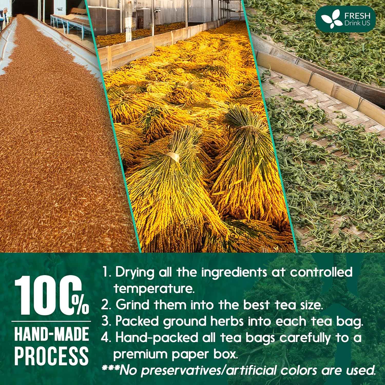 StrongerLungs Tea Bags - Supports Lung Cleanse, Congestion Relief & Mucus Detox