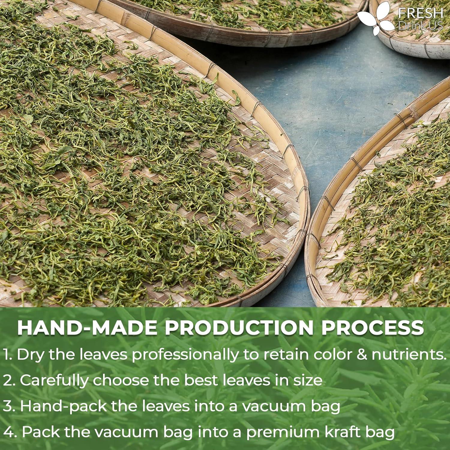 Premium Rosemary Leaves, Tea Bags, Powder, 100% Natural & Pure from Dried Rosemary Leaves, No Additives, No Caffeine, Vegan. Dried Rosemary Herb, Perfect for Seasoning, Spice Blends for Grilling & Cooking by FreshDrinkUS - Natural and Premium Herbal Tea