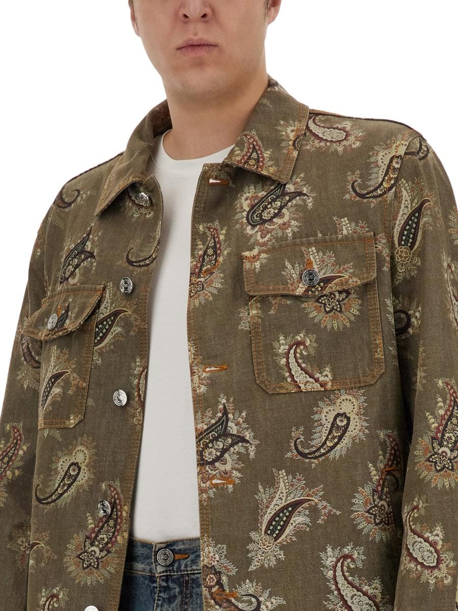 Etro Men Paisley Print Shirt DestGlow