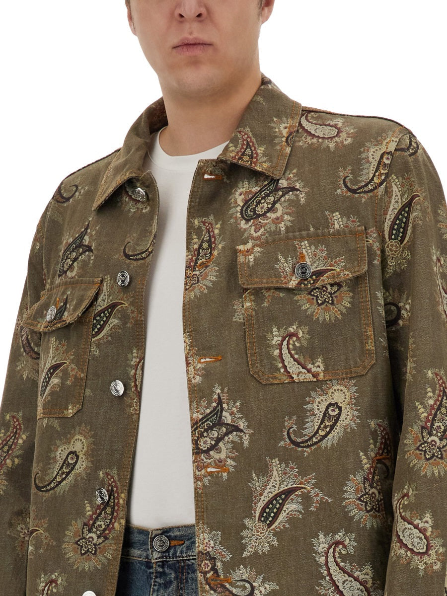 Etro Men Paisley Print Shirt by Luosophy