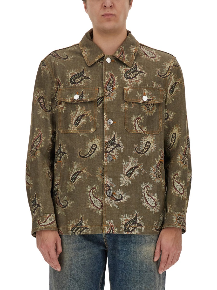 Etro Men Paisley Print Shirt DestGlow