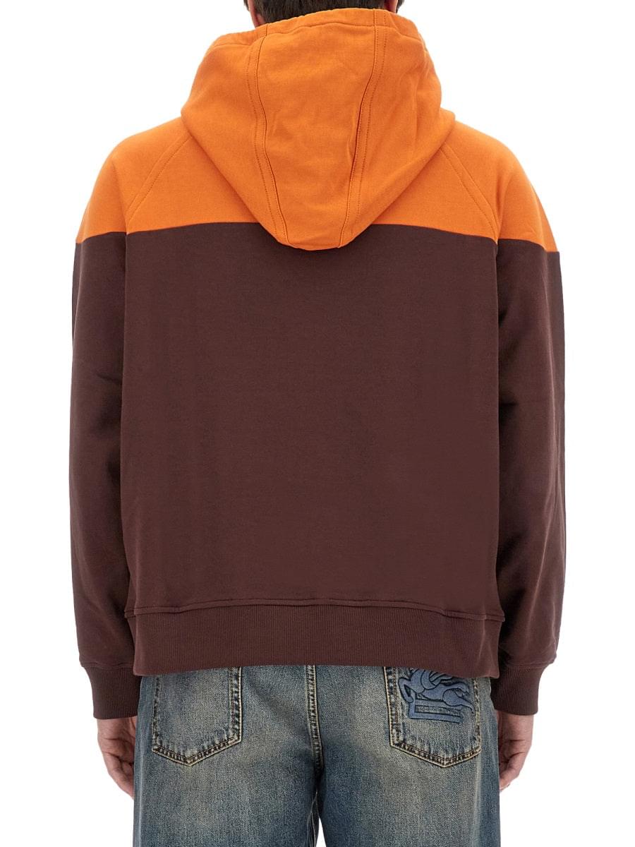 Etro Men Hooded Sweatshirt With Logo DestGlow