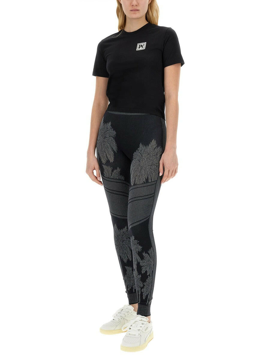 Palm Angels Women Palm Ski Club T-Shirt by Luosophy