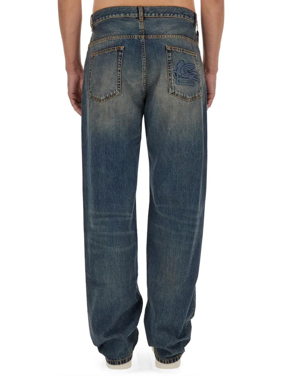 Etro Men Jeans In Denim DestGlow