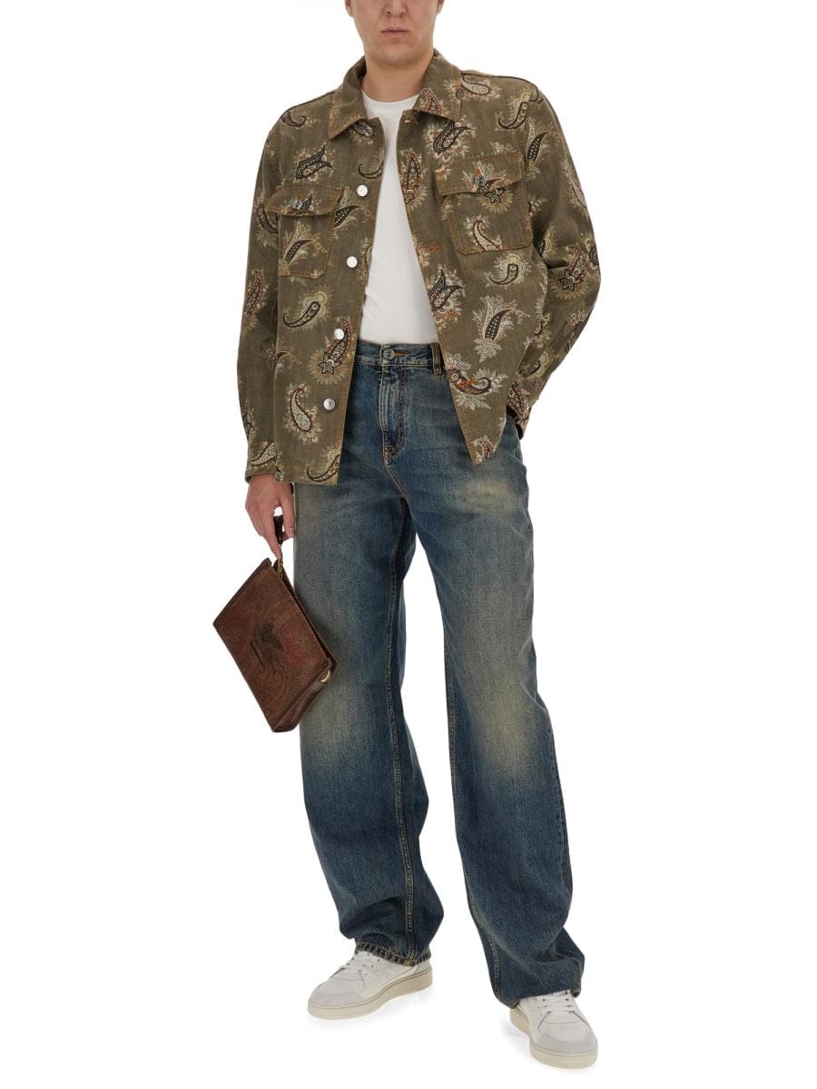 Etro Men Jeans In Denim DestGlow