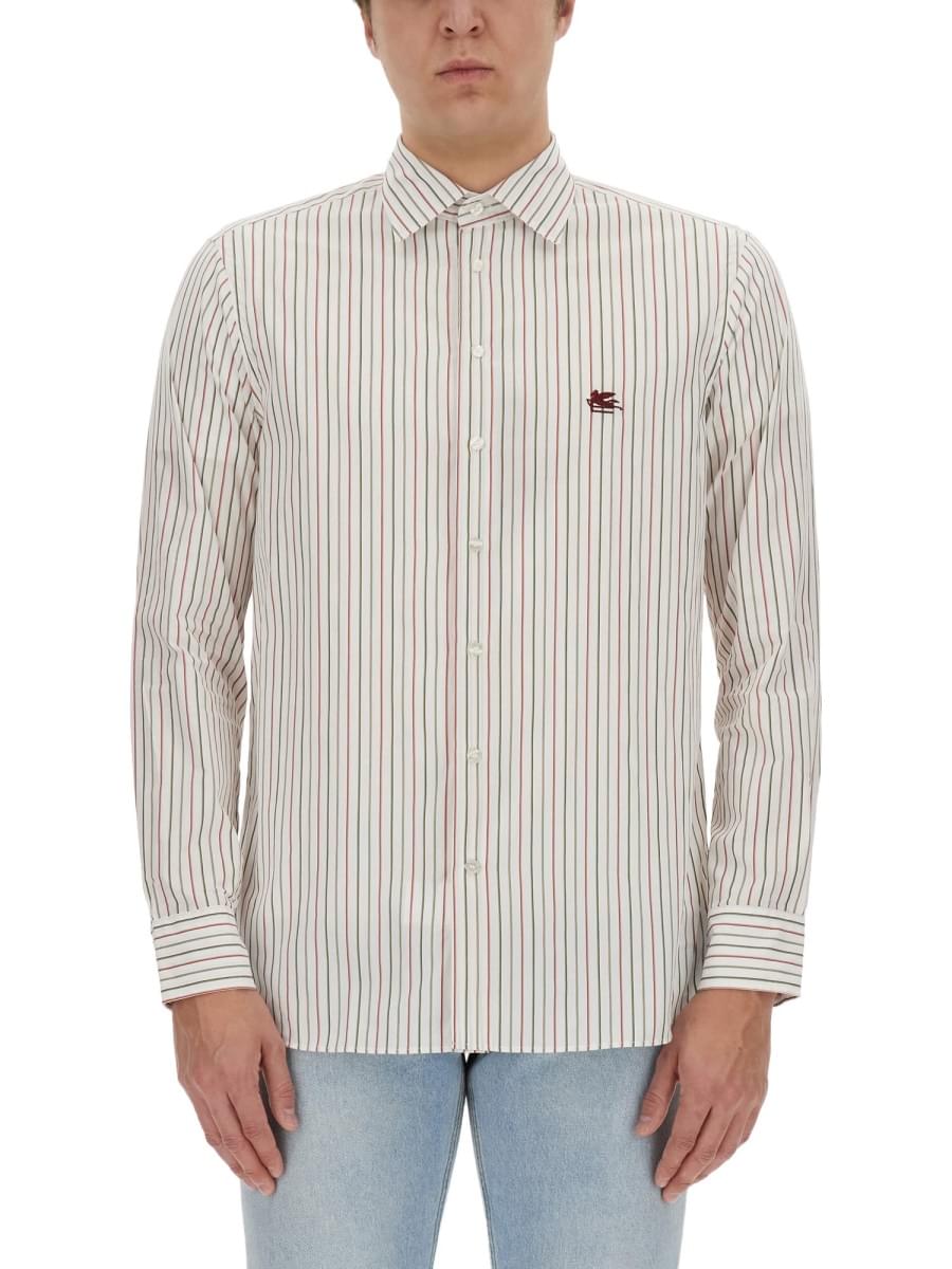 Etro Men Pegasus Logo Shirt DestGlow