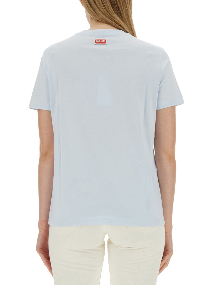 Kenzo Women T-Shirt With Tiger Embroidery by Luosophy