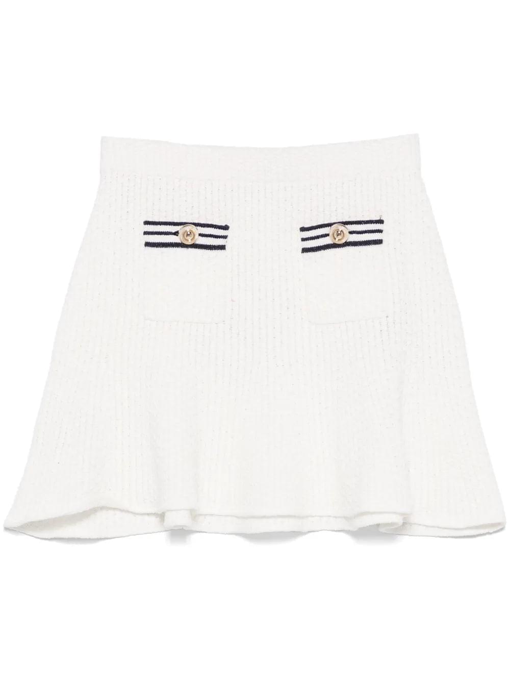 Self-Portrait Women Knitted Mini Skirt DestGlow