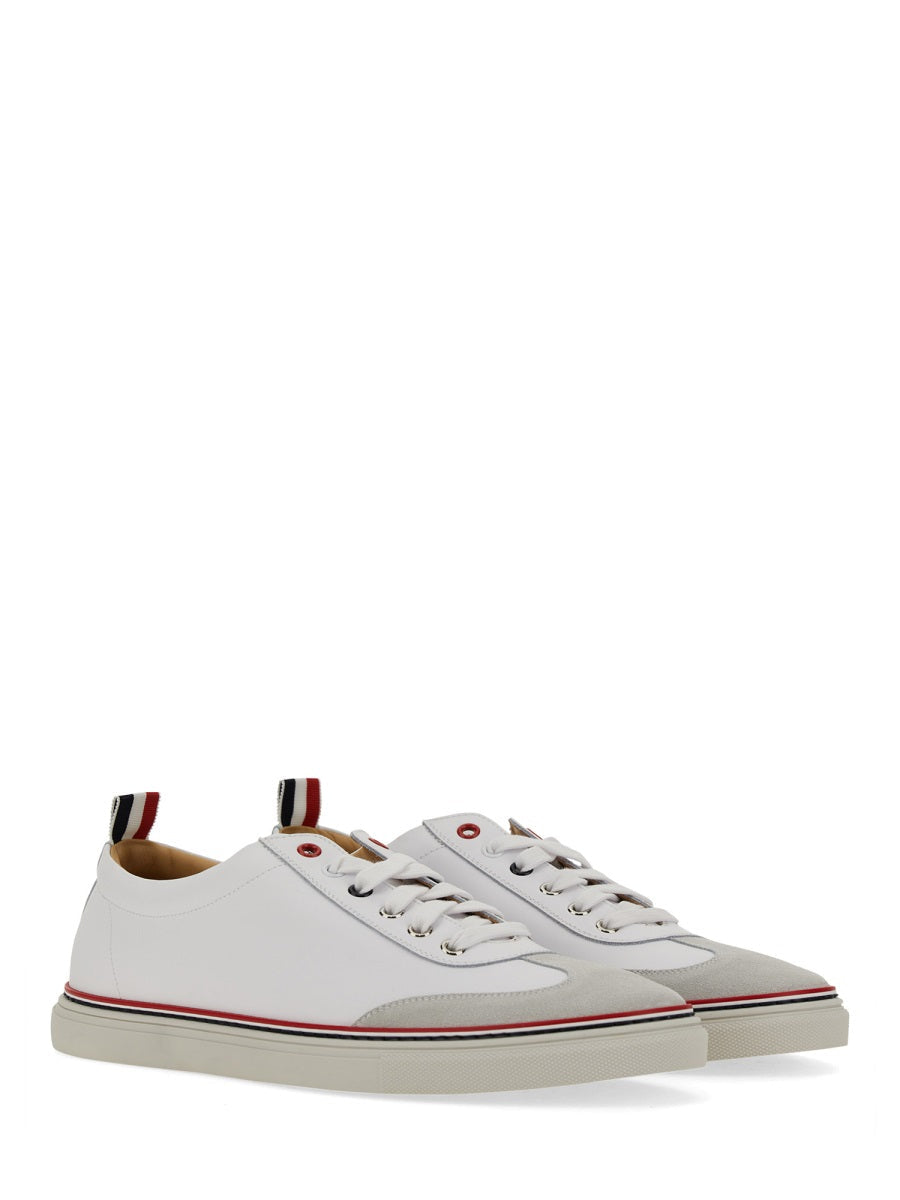 Thom Browne Men Low-Top Leather Sneaker by Luosophy