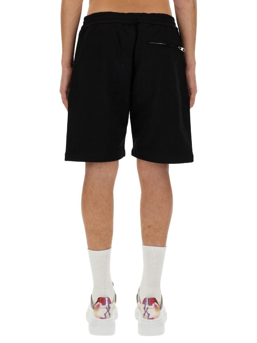 Alexander Mcqueen Men Bermuda With Logo DestGlow