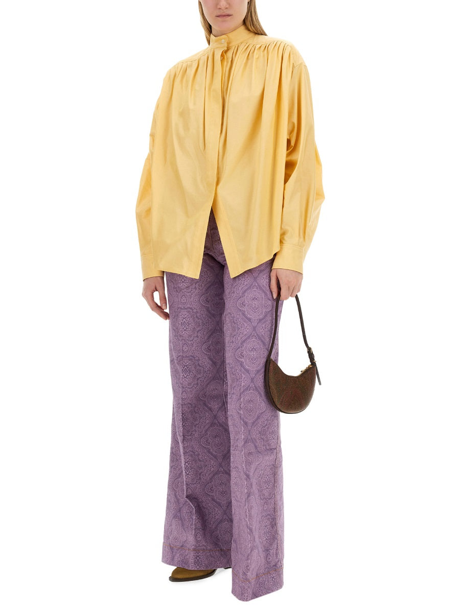 Etro Women Cotton Poplin Blouse DestGlow