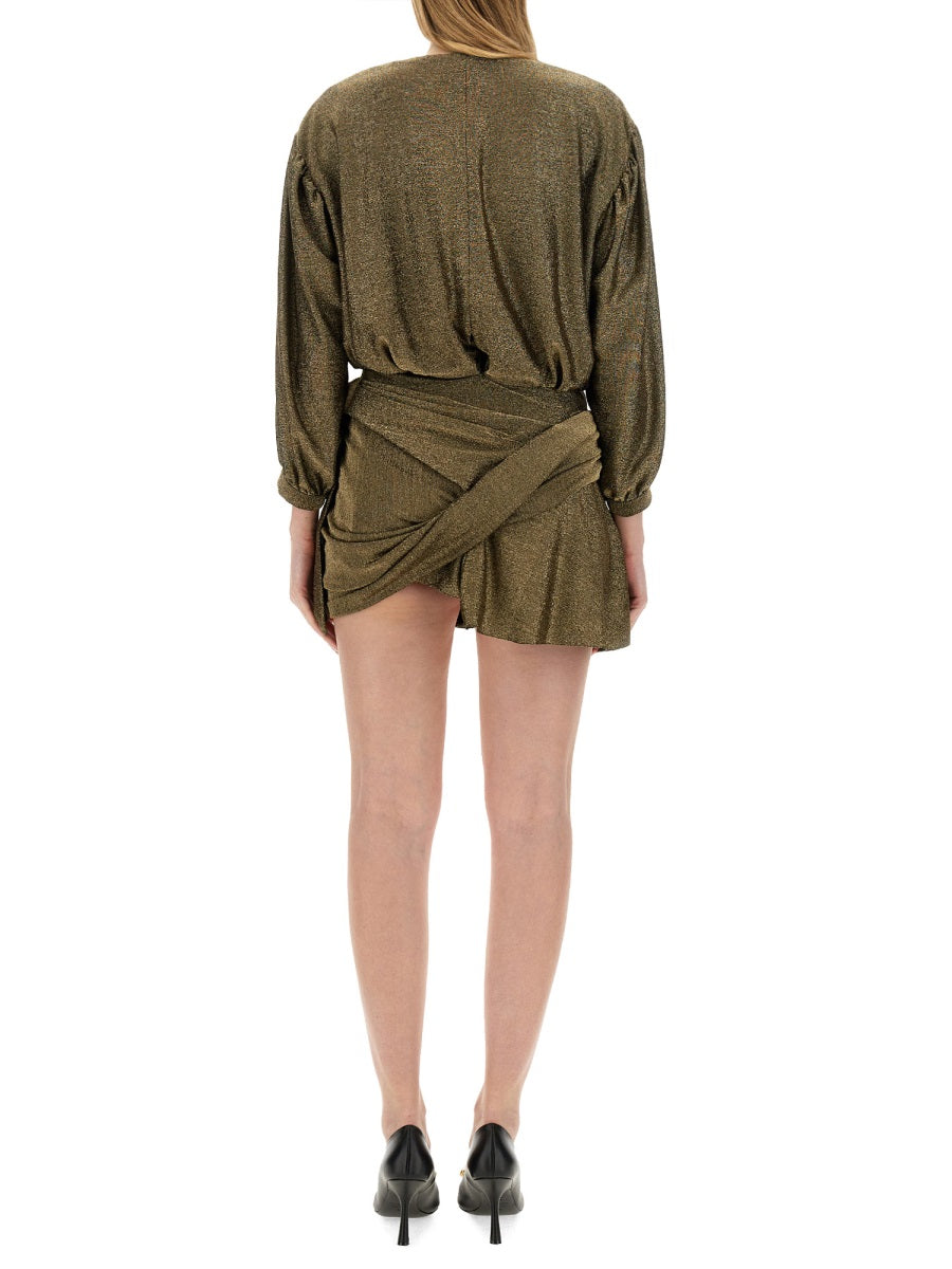 Balenciaga Women V-Neck Dress DestGlow