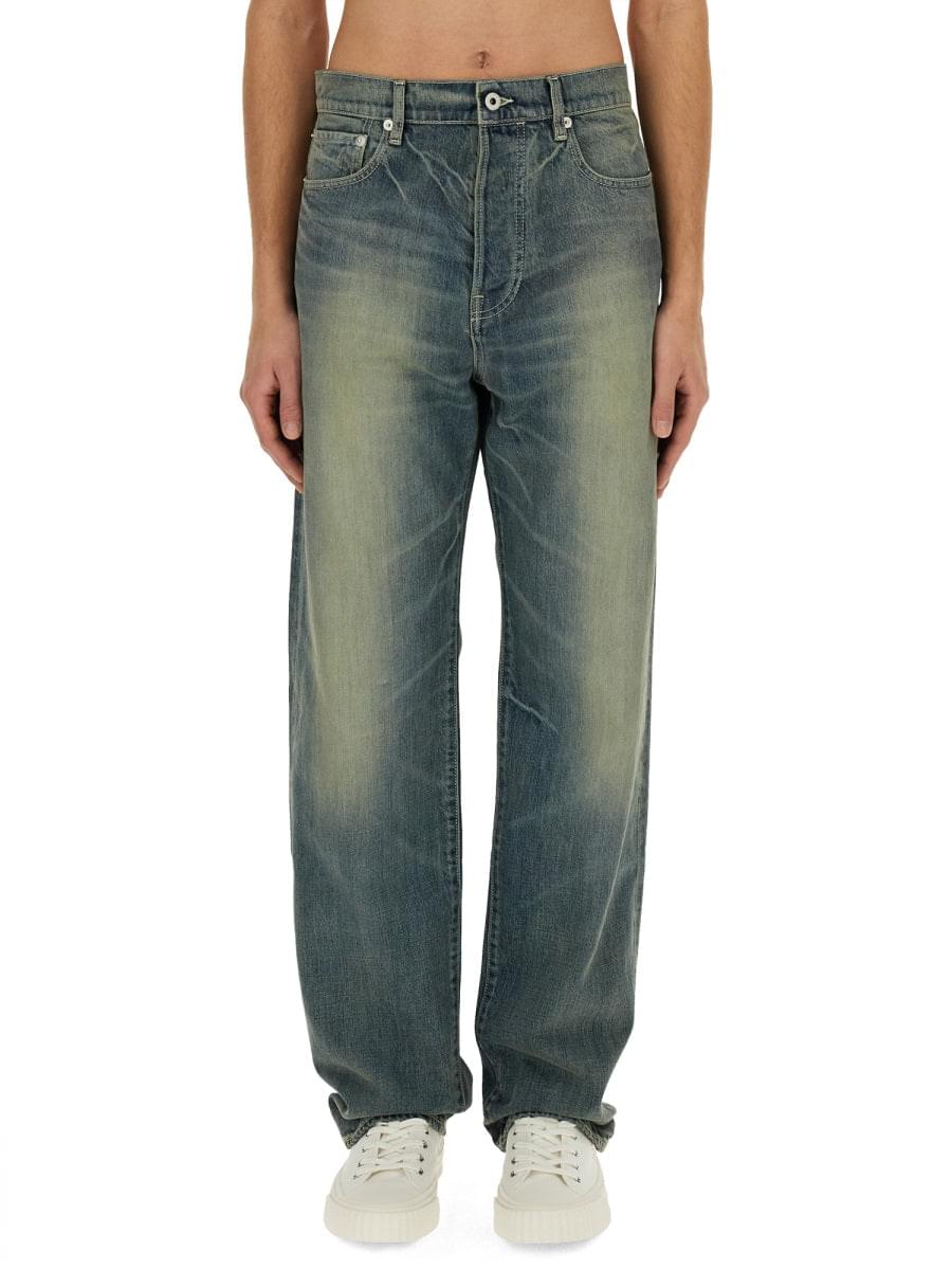 Kenzo Men Asagao Straight Jeans &