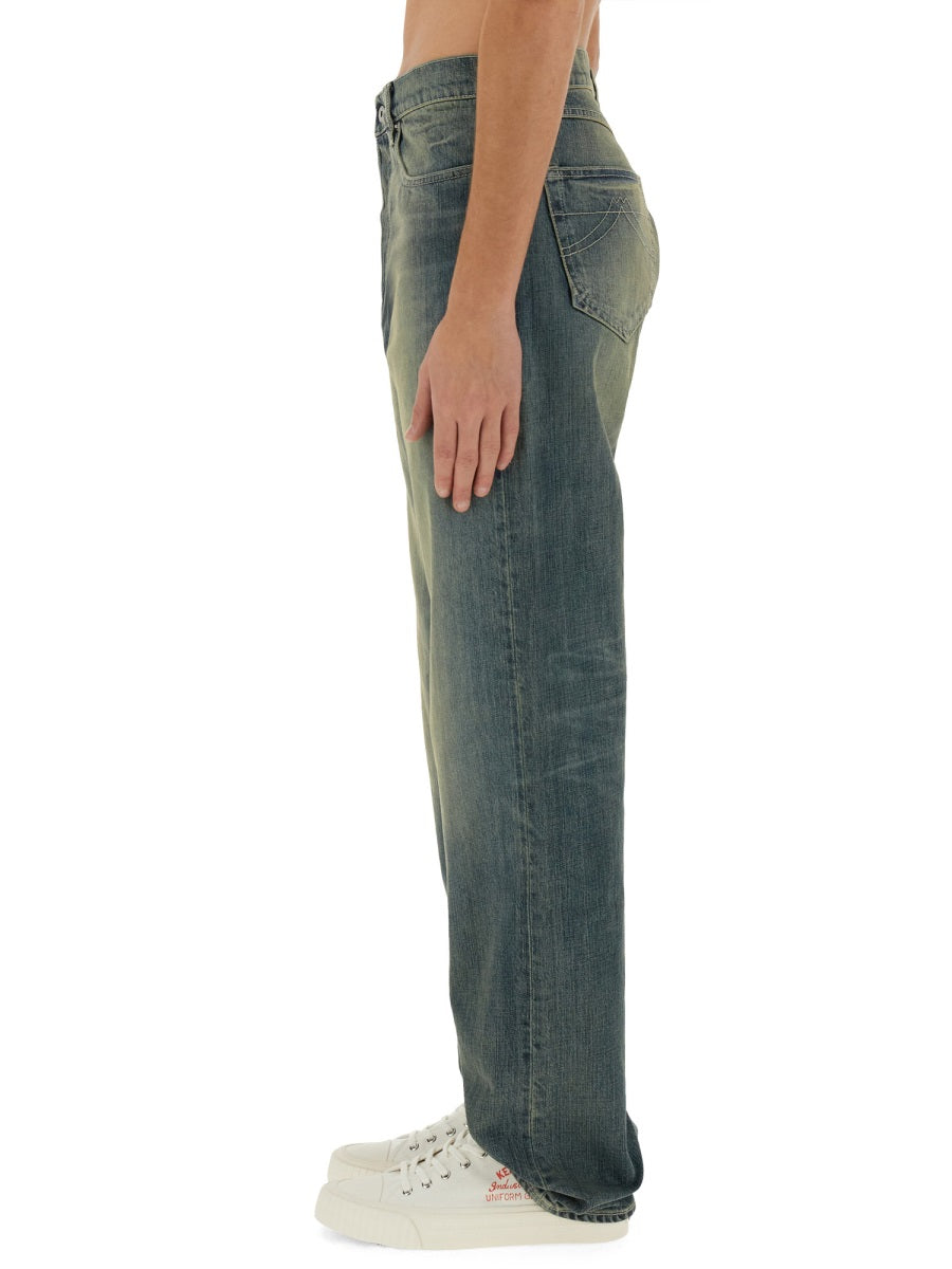Kenzo Men Asagao Straight Jeans &