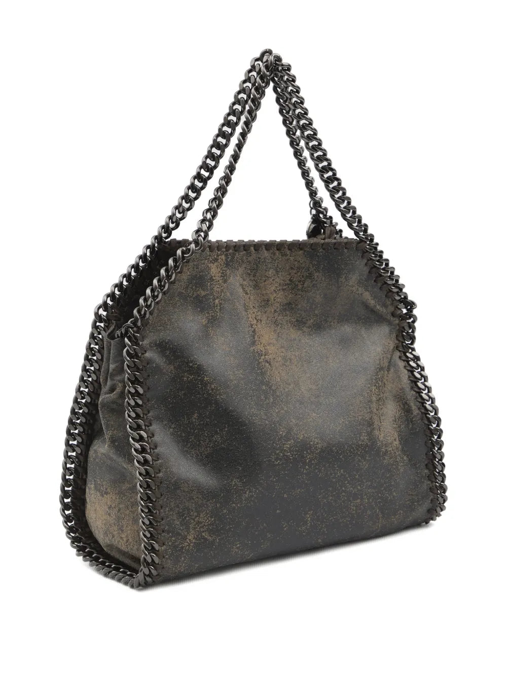Stella Mccartney Women Falabella Mini Bag In Antiqued Suede DestGlow