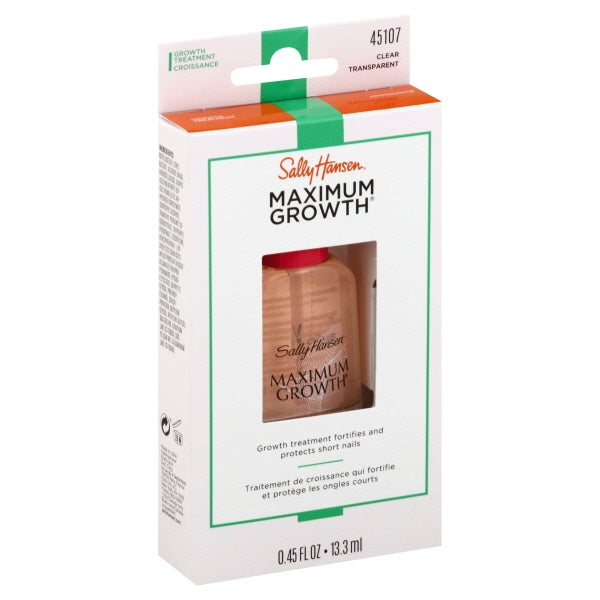 Sally Hansen Maximum Growth Nail Treatment 45107 Clear by Pasteur Pharmacy