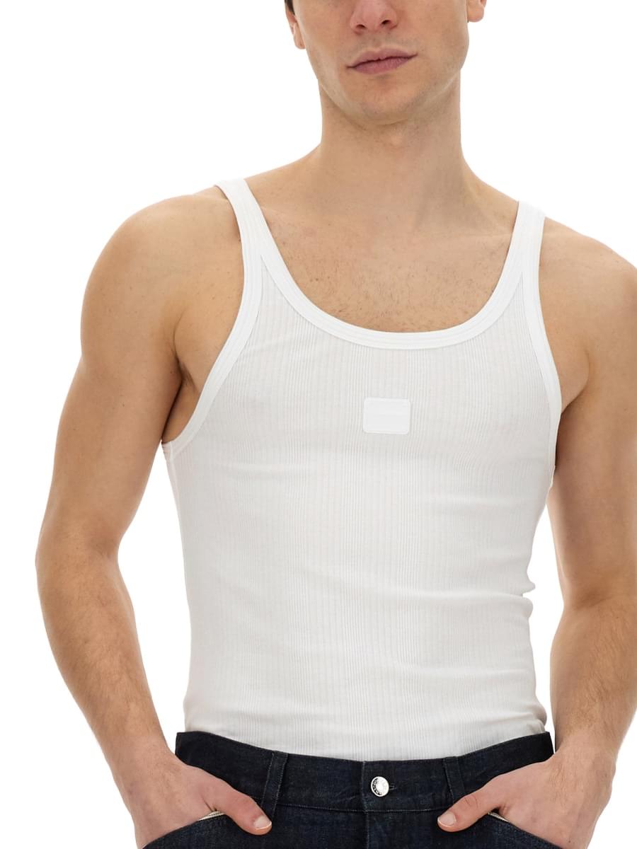 Dolce & Gabbana Men Ribbed Tank Top DestGlow